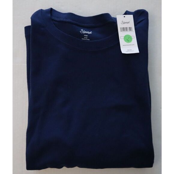 Leveret Men's Sz Large Blue Polar Bear Cotton Top Fleece Pants Pajama Set - Picture 7 of 15